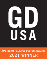 GDUSA - Packaging Design 2021 Award - Graphic Design USA Award Winner - Website Design - Studio 101 West Marketing & Design