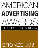 American Advertising 2021 Award Winner - Studio 101 West Marketing & Design American Advertising 2021 Award - Graphic Design USA Award Winner - Website Design - Studio 101 West Marketing & Design